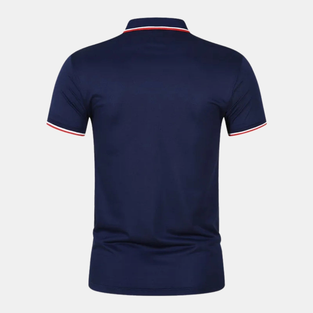 Stilfuld herrepoloshirt