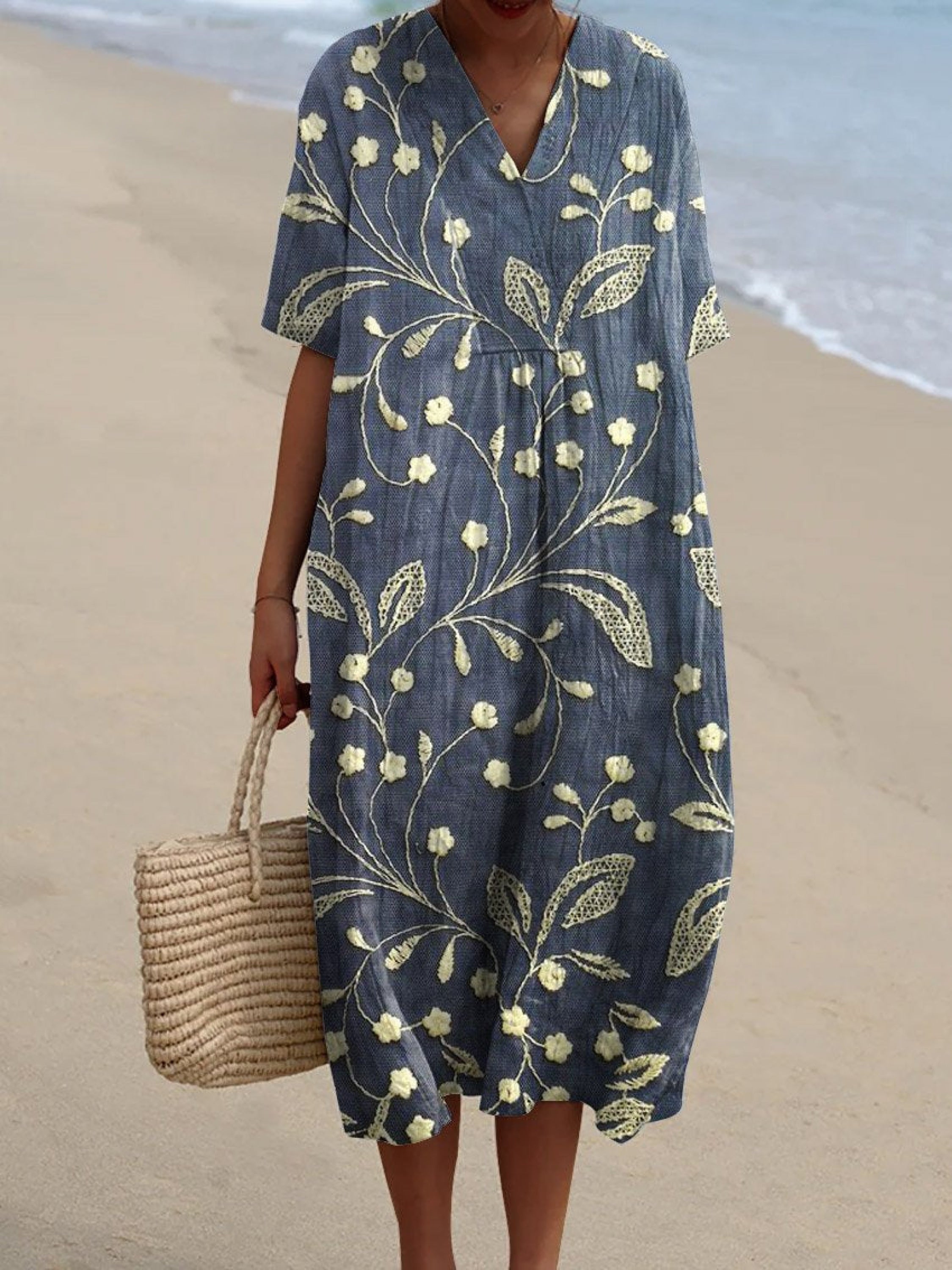 Clara | Vintage blomstret kjole - Limited Edition