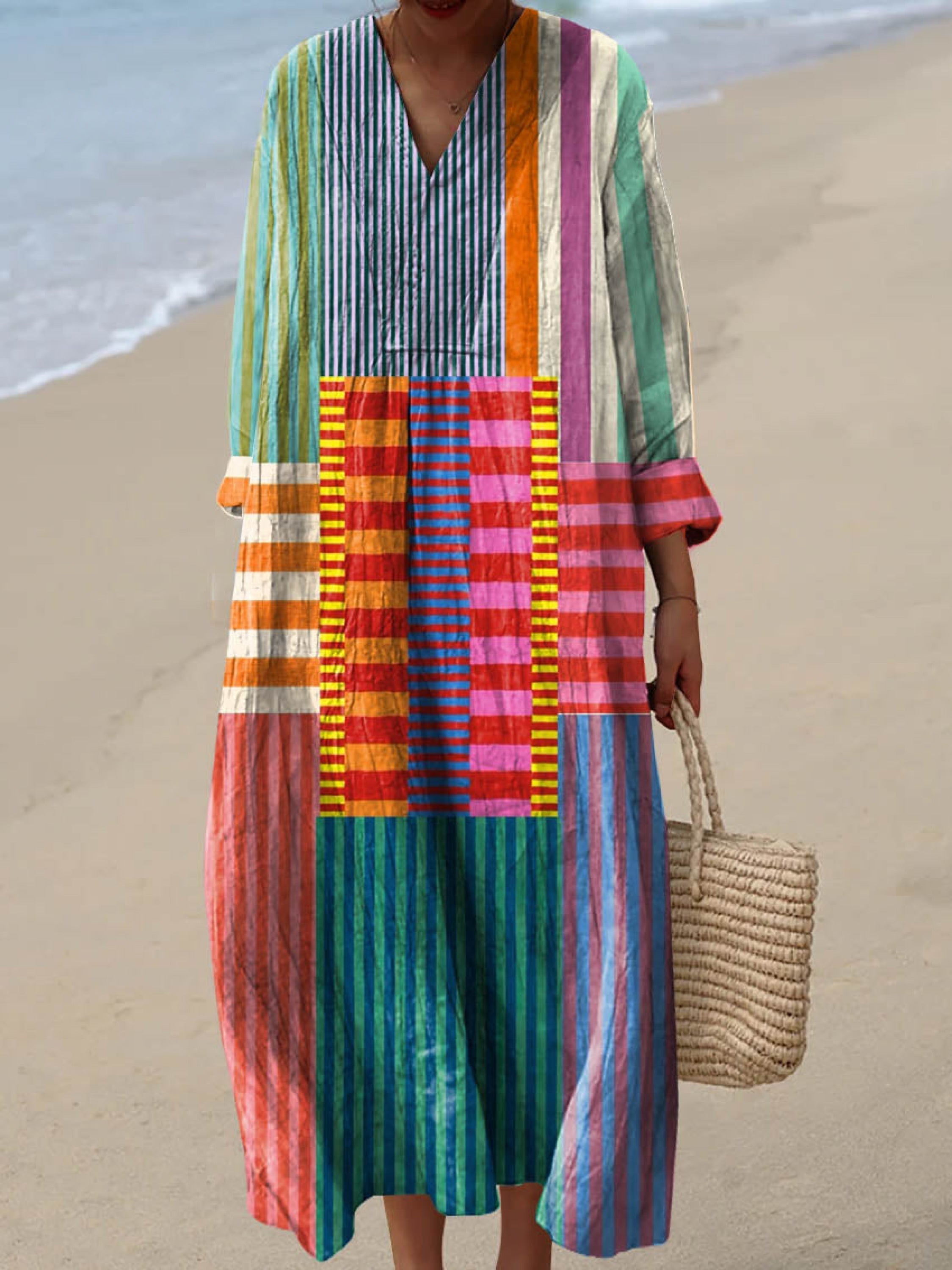 Ingrid | Kjole i vintagefarver - Limited Edition